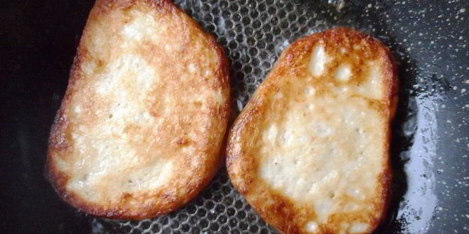 Рецепт банановых гренков