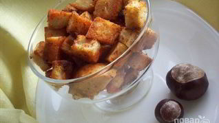 Рецепт Гренков для супа