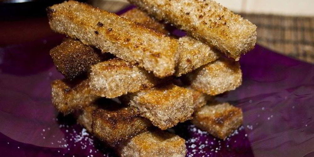 Как приготовить гренки ржаные с чесноком