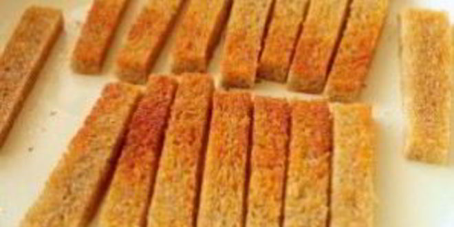 Рецепт гренков с чесноком и яйцом