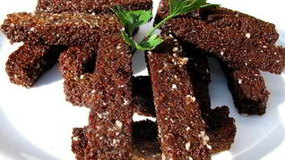 Рецепт Гренков с чесноком