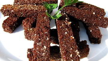 Рецепт Гренков с чесноком