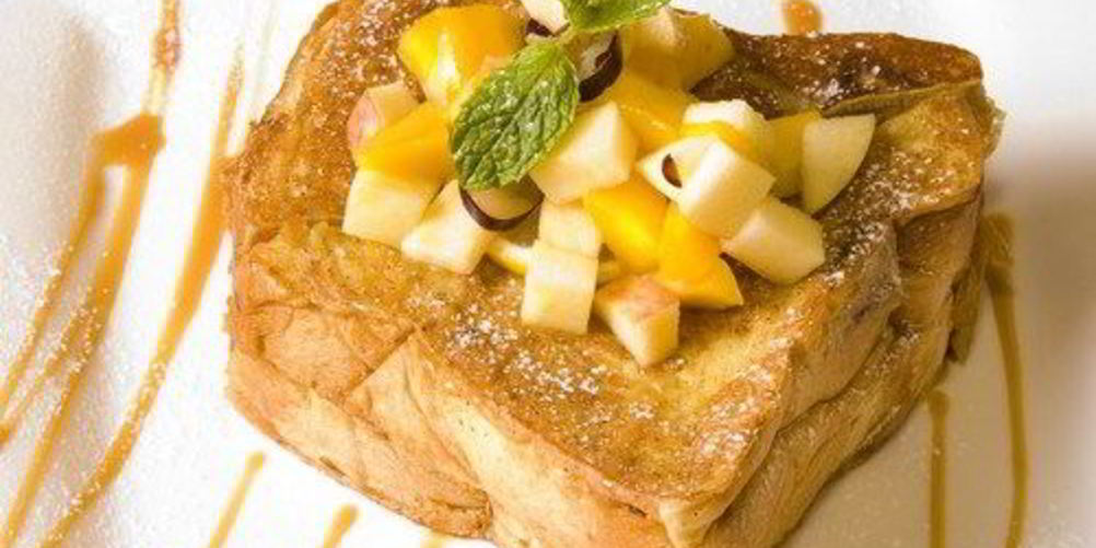 Как приготовить гренки с корицей и грушевым соусом