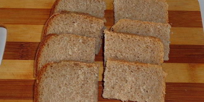 Рецепт гренков с курицей и чесноком