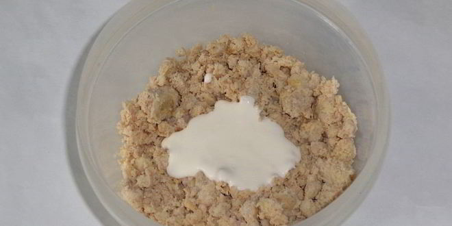 Рецепт гренков с курицей и чесноком