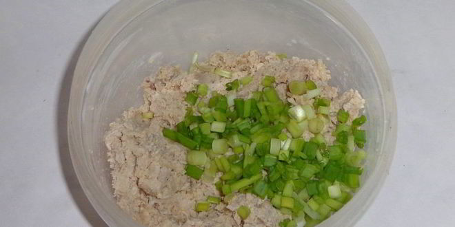 Рецепт гренков с курицей и чесноком