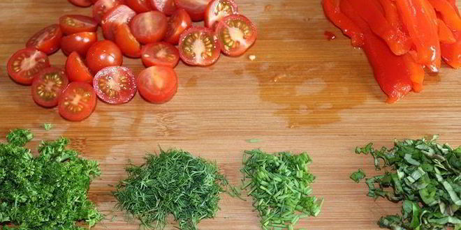 Рецепт гренков с салатом завтрак чемпиона