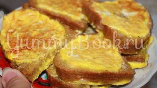 Рецепт Гренков с сыром и чесноком