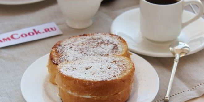 Рецепт гренков с творогом