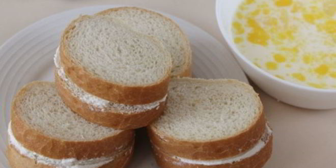 Рецепт гренков с творогом