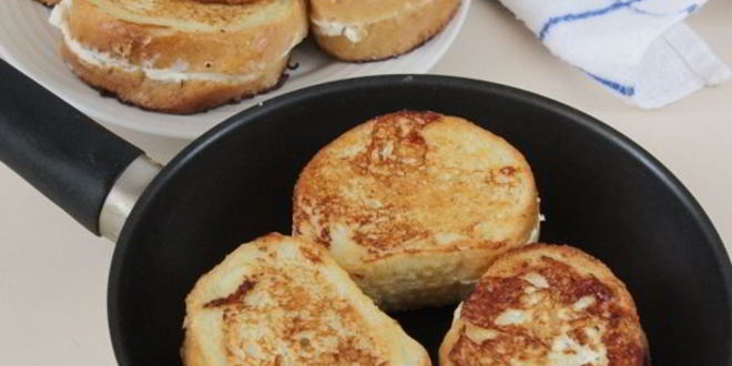 Рецепт гренков с творогом