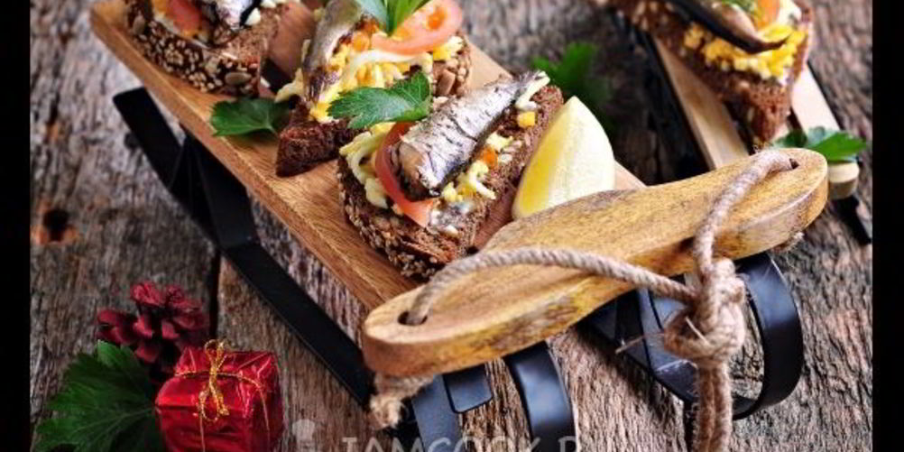 Как приготовить гренки со шпротами