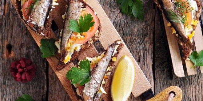 Рецепт гренков со шпротами