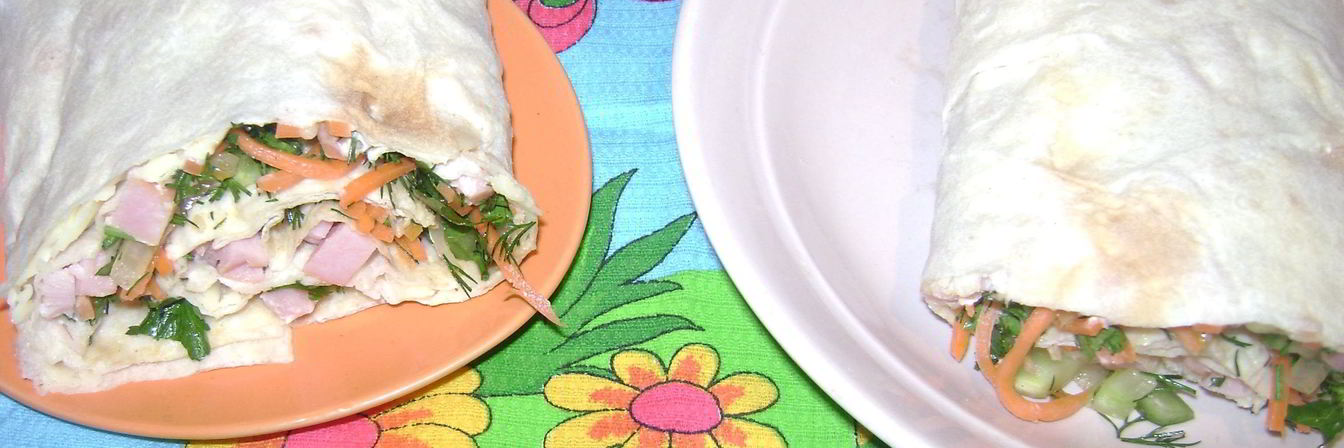 Рецепт закусок из лаваша