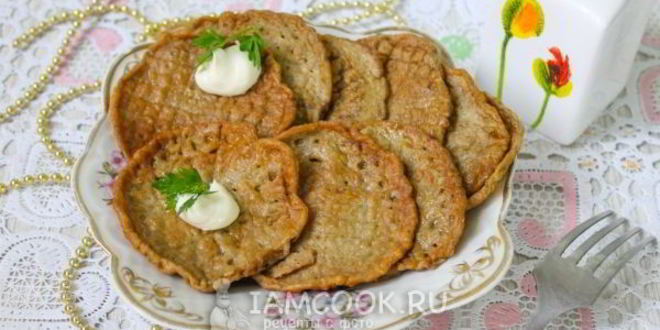 Рецепт печеночных гренков