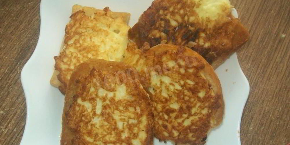 Как приготовить сырные гренки с сыром и чесноком
