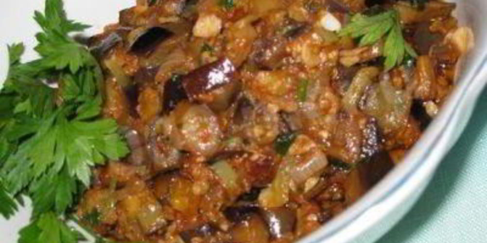 Как приготовить баклажанную икру по-гречески