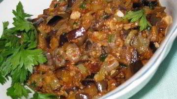 Рецепт Баклажанной икры по-гречески