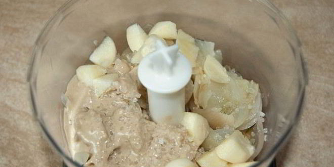 Рецепт баклажанной икры с тахиной