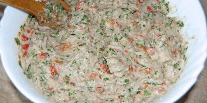 Рецепт баклажанной икры с тахиной