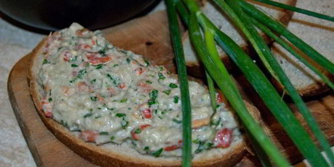 Рецепт баклажанной икры с тахиной