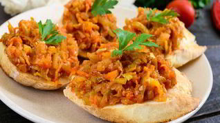 Рецепт Быстрой икры из кабачков на сковороде