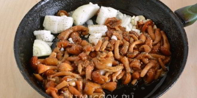 Рецепт грибной икры из опят