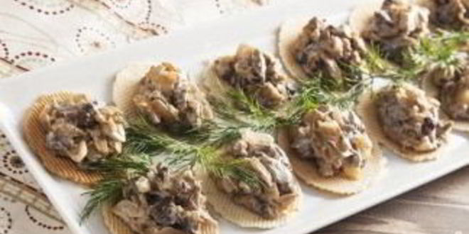 Рецепт грибной икры из замороженных грибов