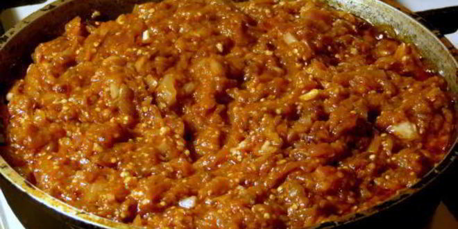 Рецепт икры баклажанной из синеньких