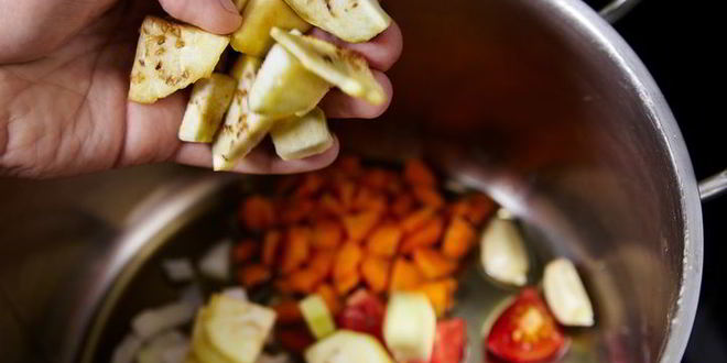 Рецепт икры из кабачков и баклажана