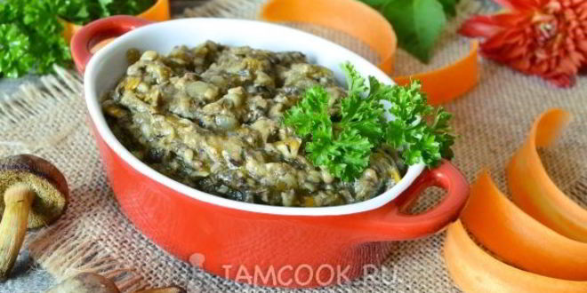 Рецепт икры из моховиков