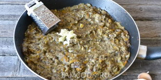 Рецепт икры из моховиков