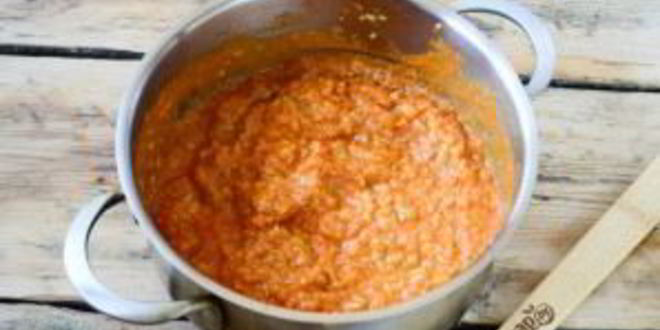 Рецепт икры кабачковой пикантной