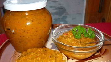 Рецепт Кабачковой икры на зиму с уксусом