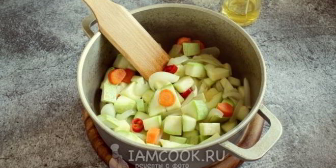 Рецепт кабачковой икры с чесноком