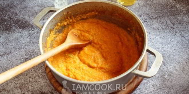 Рецепт кабачковой икры с чесноком