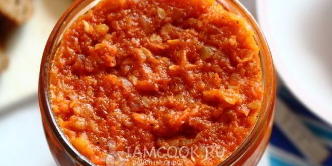 Рецепт кабачковой икры с морковью