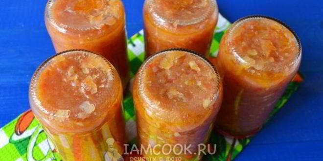Рецепт кабачковой икры с перцем