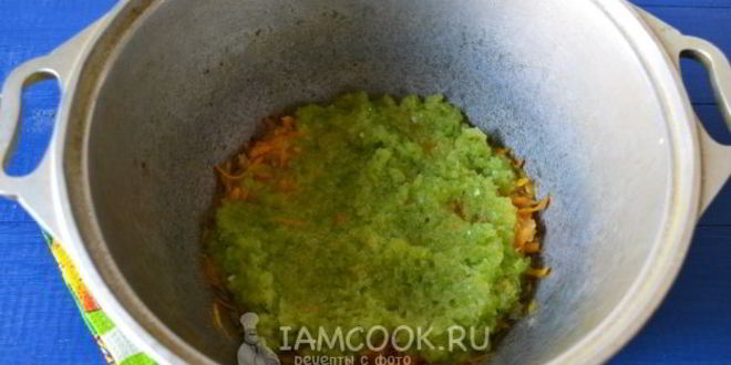 Рецепт кабачковой икры с перцем