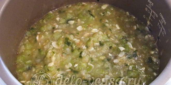 Рецепт кабачковой икры в мультиварке