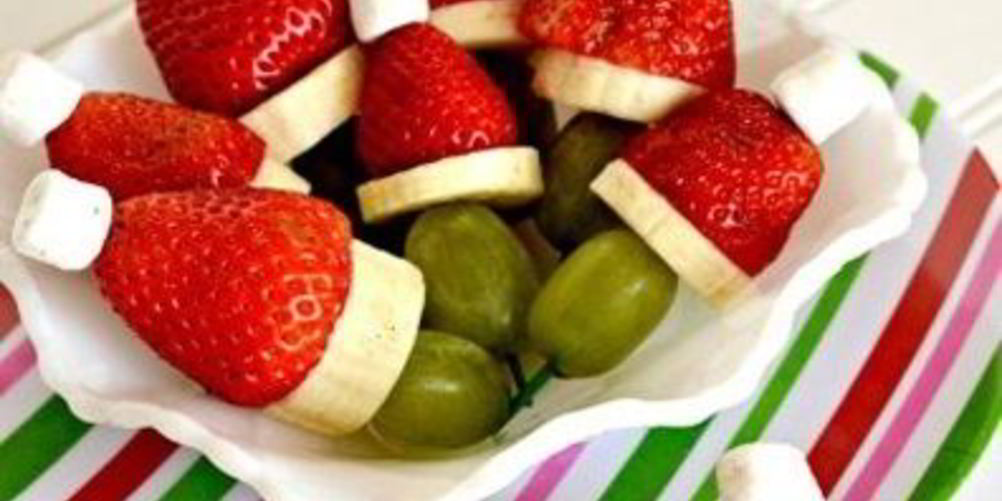 Как приготовить фруктовые канапе новогодние