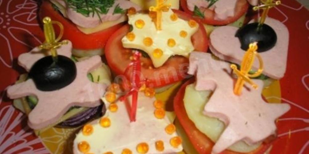 Как приготовить канапе для детского дня рождения