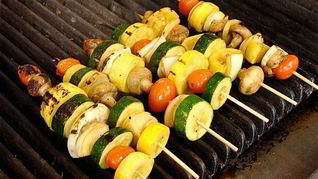 Рецепт Канапе из овощей гриль