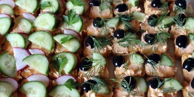 Рецепт канапе морская фантазия