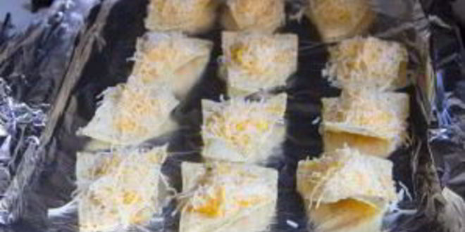 Рецепт канапе с чипсами