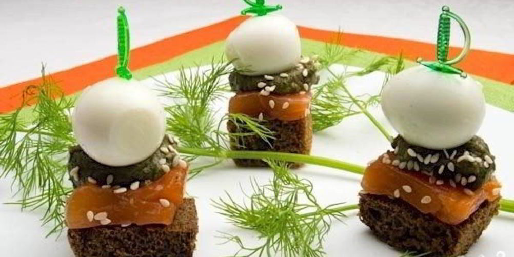 Как приготовить канапе с дыней