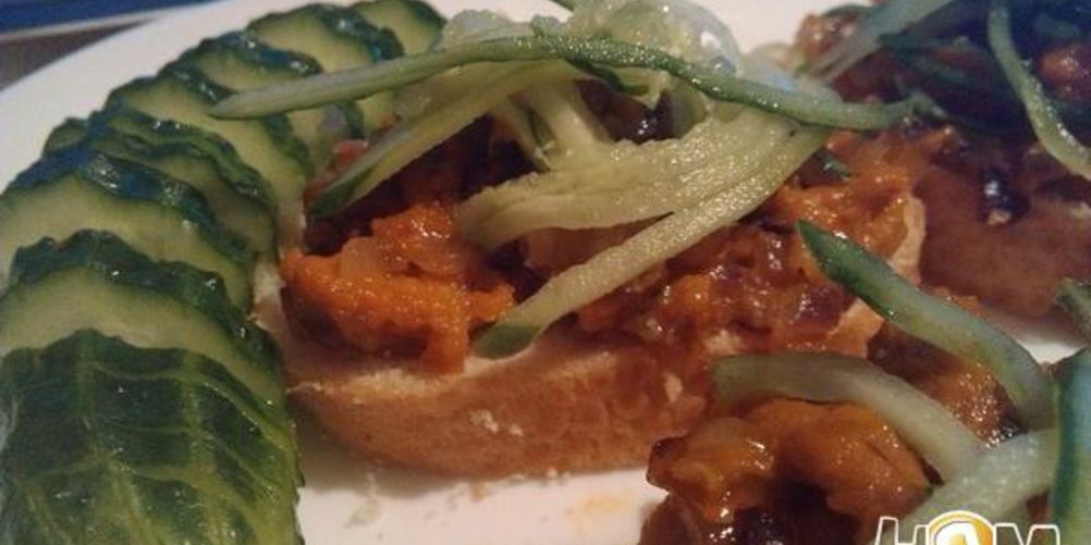 Как приготовить канапе с икрой морского ежа