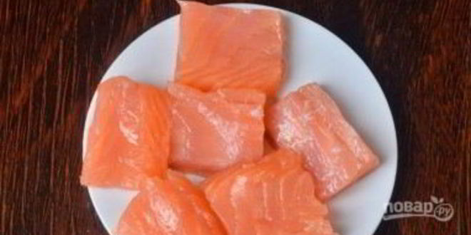 Рецепт канапе с копченой семгой семь слоев