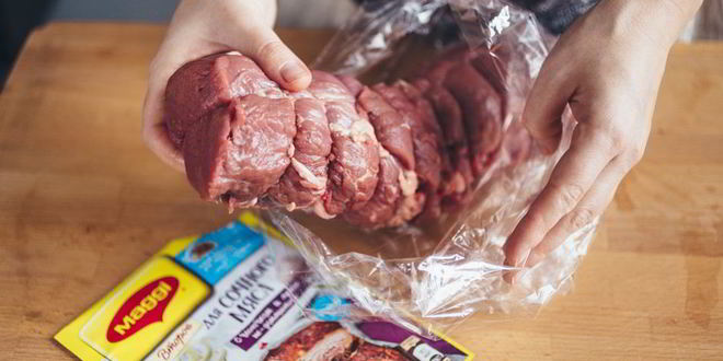 Рецепт канапе с ростбифом