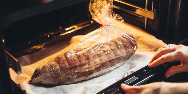 Рецепт канапе с ростбифом